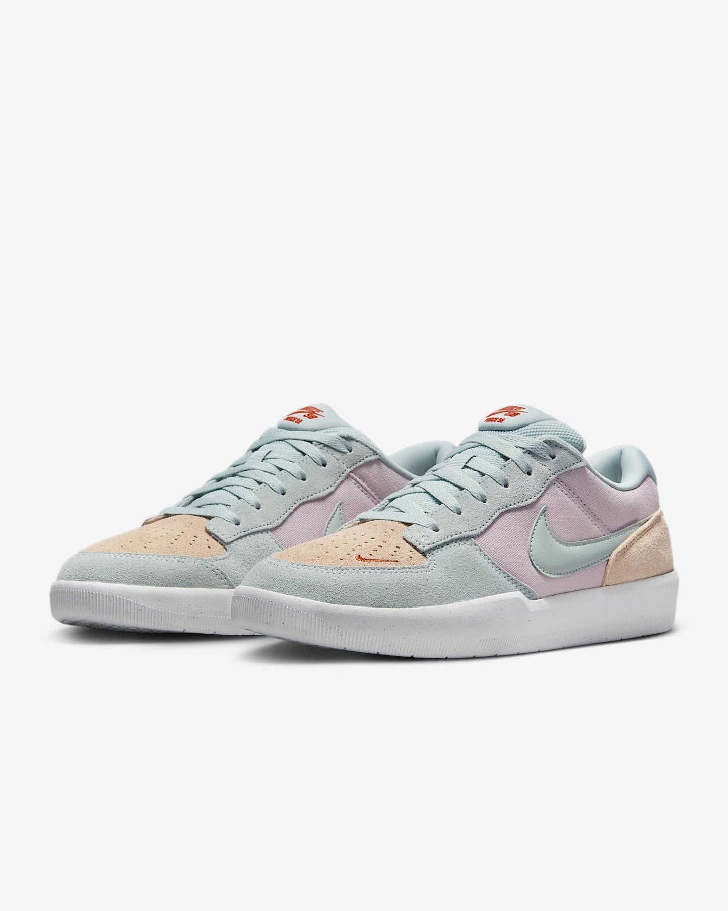 Nike SB Shoes Force 58 Platinum Violet Sand Drift US SIZE Skateboard Sneakers