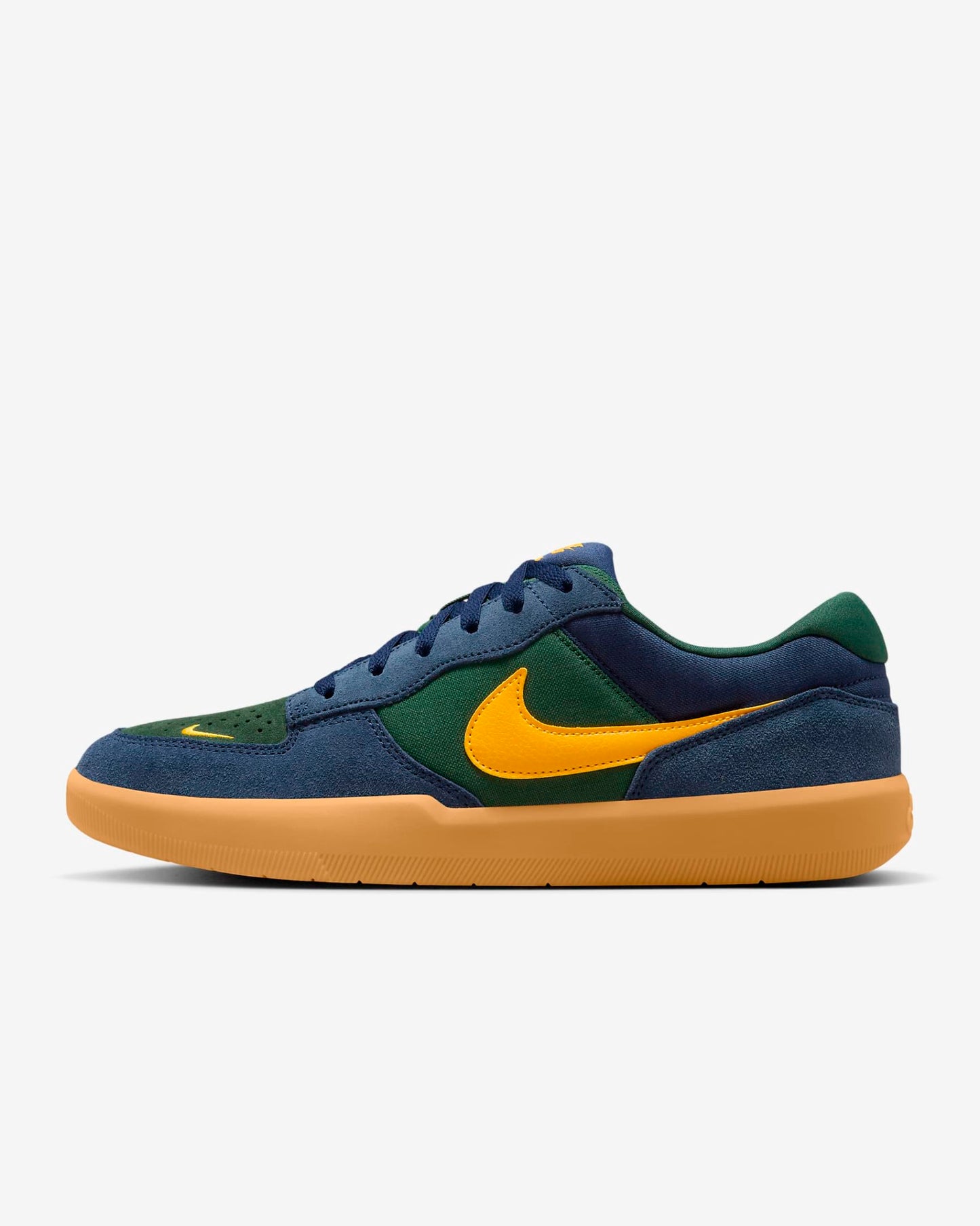 Nike SB Shoes Force 58 Midnight Navy University Gold US SIZE Skateboard Sneakers
