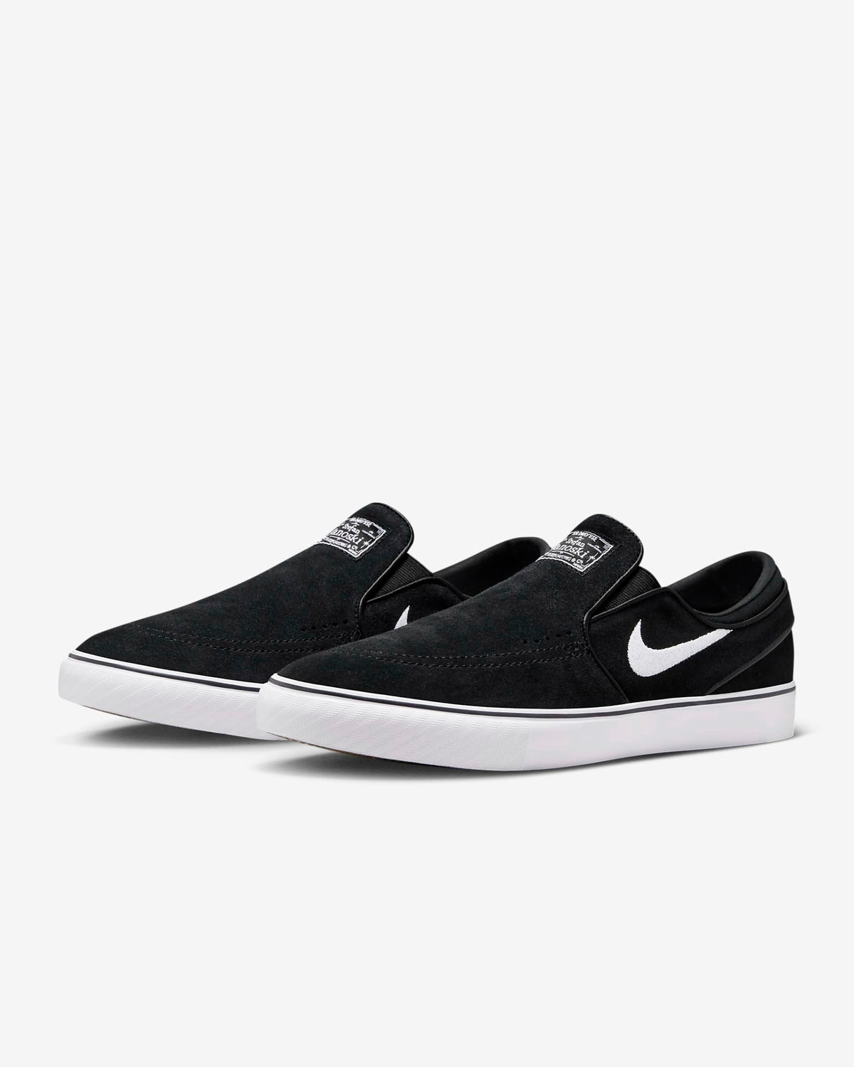 Nike Sb Shoes Janoski Black Black White Us Size Skateboard Sneakers