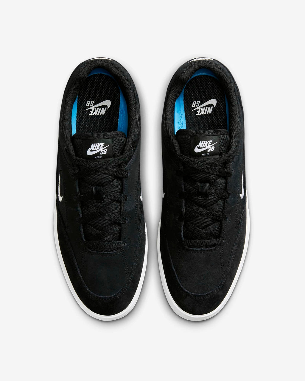 Nike Sb Shoes Malor Black White Us Size Skateboard Sneakers