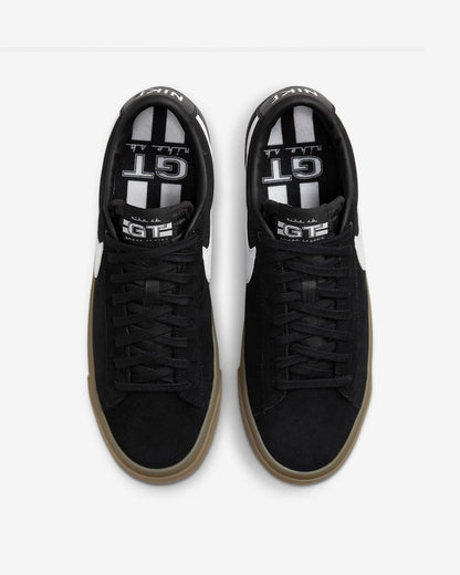 Nike SB Shoes Blazer Low Pro GT Black White Gum US SIZE Skate Sneakers