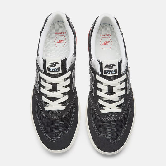NB Numeric Shoes 574 Vulc Black Grey Red NM574VYW US SIZE Skateboard Sneakers