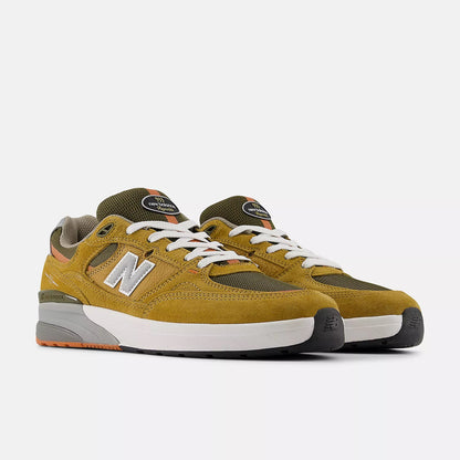 NB Numeric Shoes 933 Andrew Reynolds Camel Dark Brown US Skateboard Sneakers
