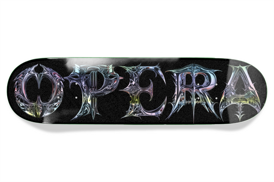 Opera Skateboard Deck Neo Holographic Foil EX7 8.5"