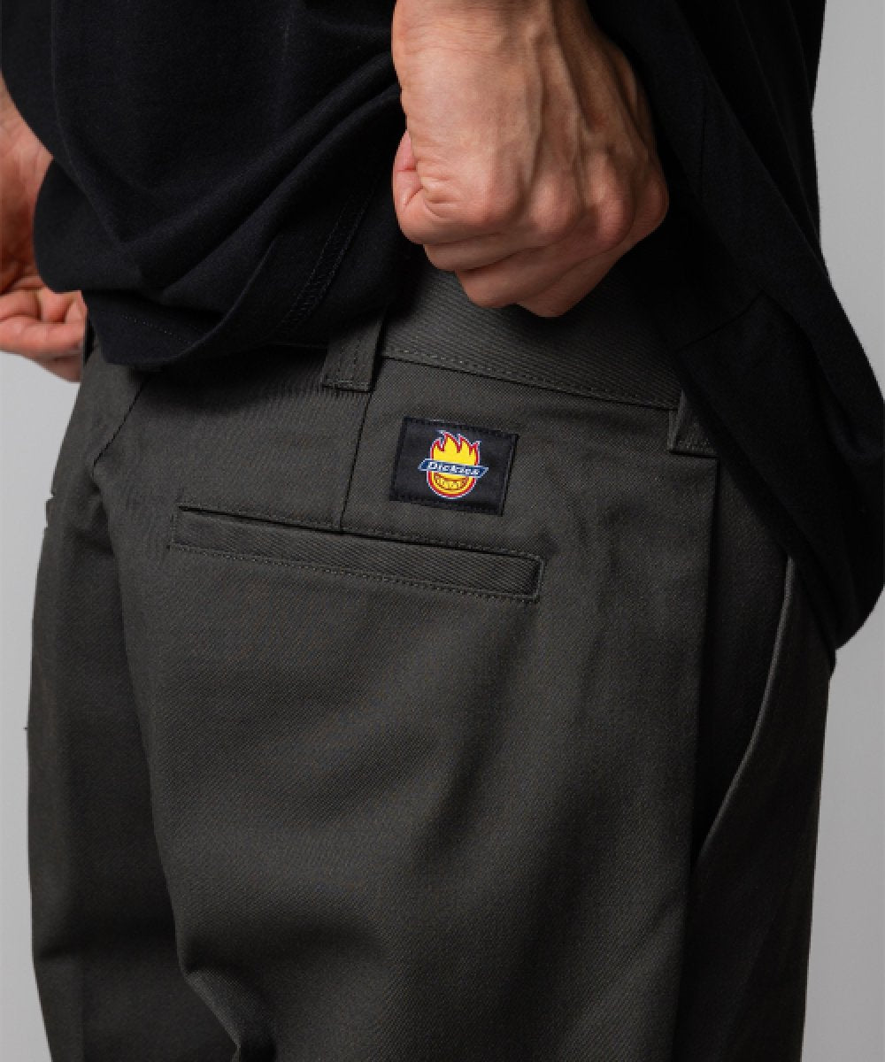 Spitfire x Dickies Pants Double Knee Olive Green A865R Skateboard Work Pant