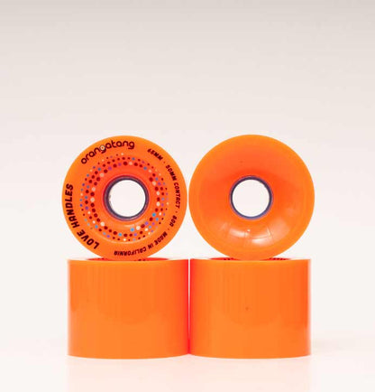 Orangatang Wheels Love Handles 65mm 80a Orange