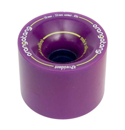 Orangatang 4 President Longboard Wheels 70mm 83a Purple