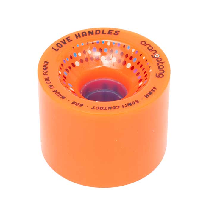 Orangatang Wheels Love Handles 65mm 80a Orange