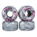 Orbs Wheels Pugs 54mm 85d Black/White Swirl Skateboard Wheels