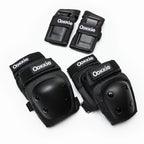 Ookkie Safety Pads Ultimate Pack Junior Set Black Safety Skate Gear