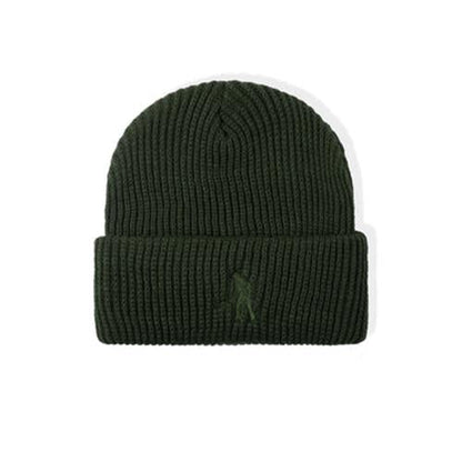 Passport Beanie Workers Tonal Dark Green Pass Port Skateboard Headwear