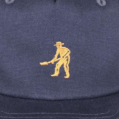 Passport Cap Workers 5 Panel Navy Strapback Pass Port Skateboard Hat