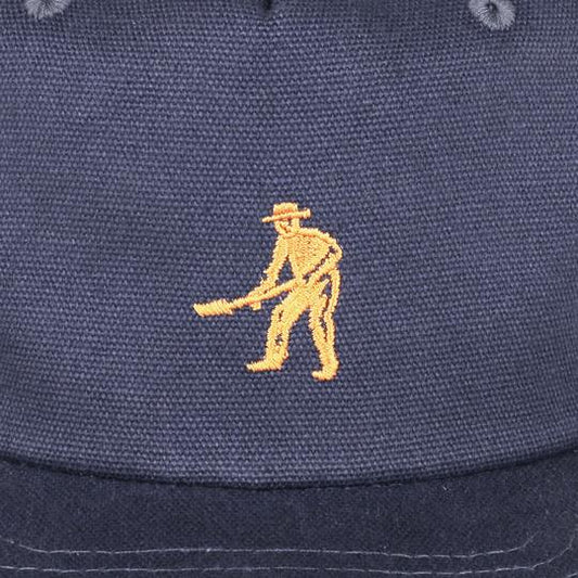 Passport Cap Workers 5 Panel Navy Strapback Pass Port Skateboard Hat