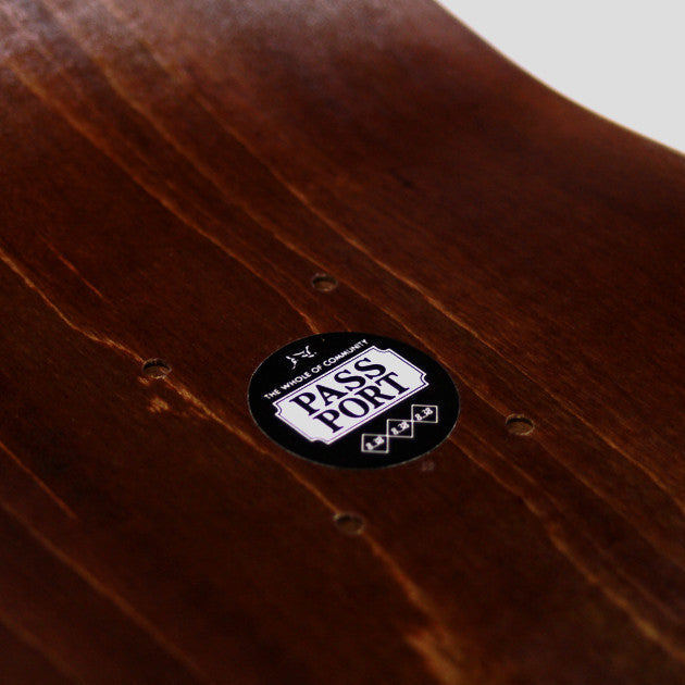 Passport Skateboards Deck Josh Paul Chisel 8 5 Pass Port Pro