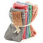 Pass Port Hi Sox 5 Pack Heather