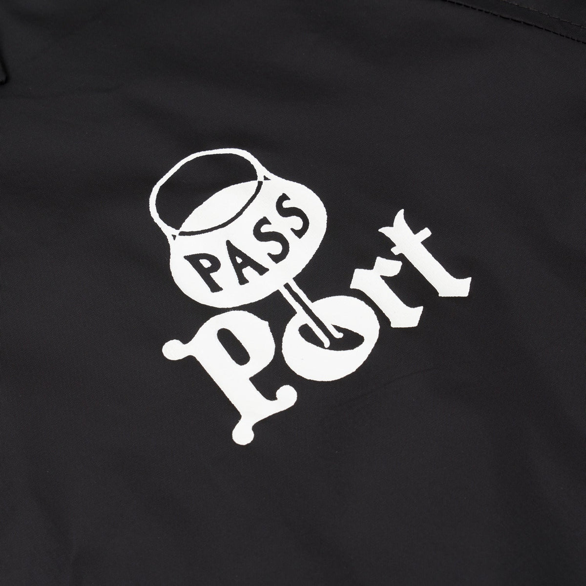 Passport Jacket Port Coach Black Pass Port Skateboards Windbreaker