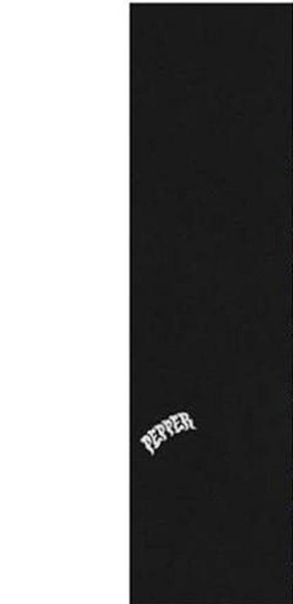 Pepper Griptape G5 Logo Black Single Sheet Skateboard Deck Grip Tape