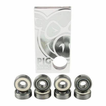Pig Skateboard Bearings Choice Speed Pig White
