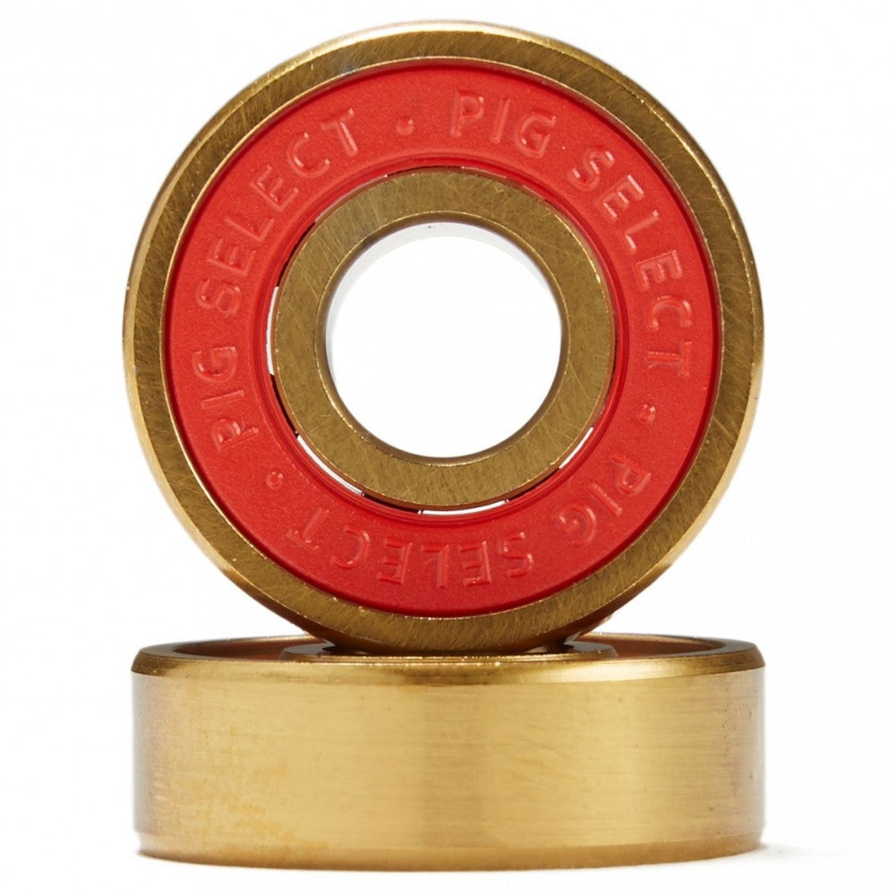 Pig Skateboard Bearings Select Speed Red