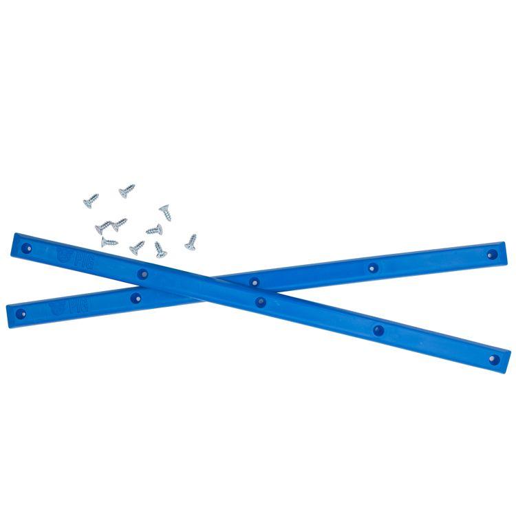Pig Skateboard Rails Neon Blue Old School Sliders