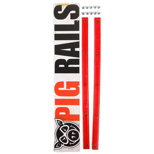 Pig Rails Red Old School Skateboard Sliders