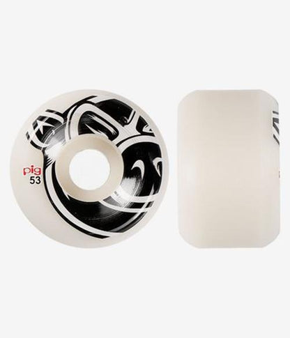 Pig Skateboard Wheels Pig Head Natural 53Mm 101A Pro Line