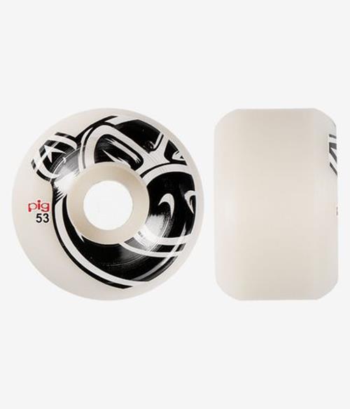 Pig Skateboard Wheels Pig Head Natural 53Mm 101A Pro Line