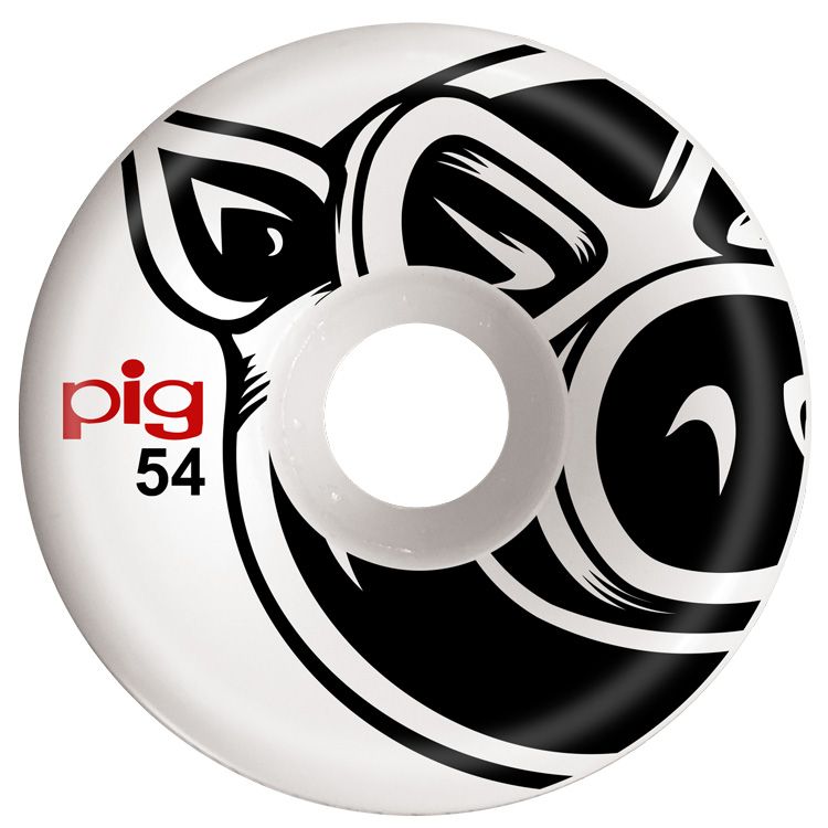 PIG Skateboard Wheels Pig Head Natural 54mm 101a Pro-Line