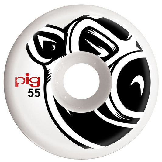 PIG Skateboard Wheels Pig Head Natural 55mm 101a Pro-Line