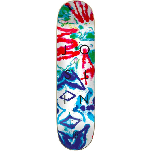 Plan B Skateboard Deck Chris Joslin Infrared Light White 8 375