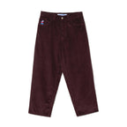 Polar Skate Co Pants Big Boy Cords Bordeaux Baggy