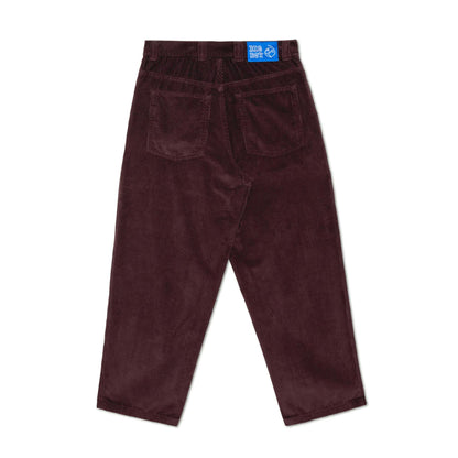 Polar Skate Co Pants Big Boy Cords Bordeaux (Baggy)