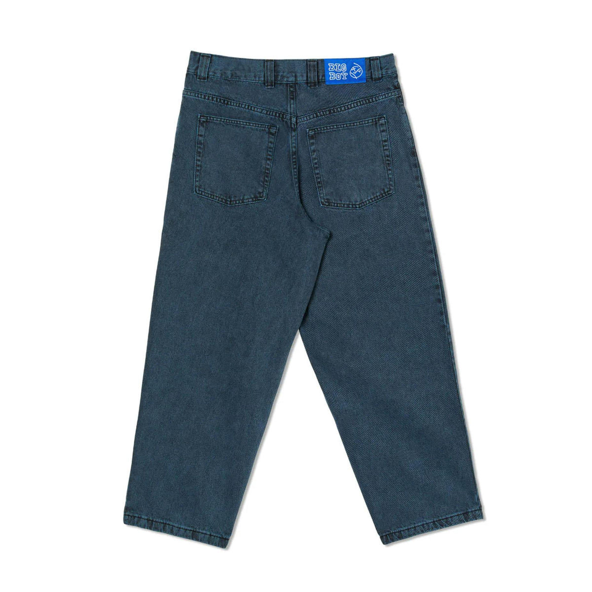 Polar Skate Co Pants Big Boy Jeans Cyan Black Baggy