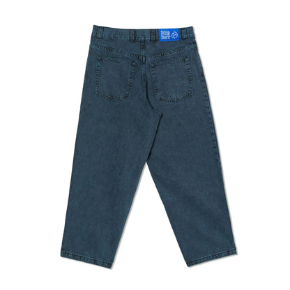 Polar Skate Co Pants Big Boy Jeans Cyan Black (Baggy)