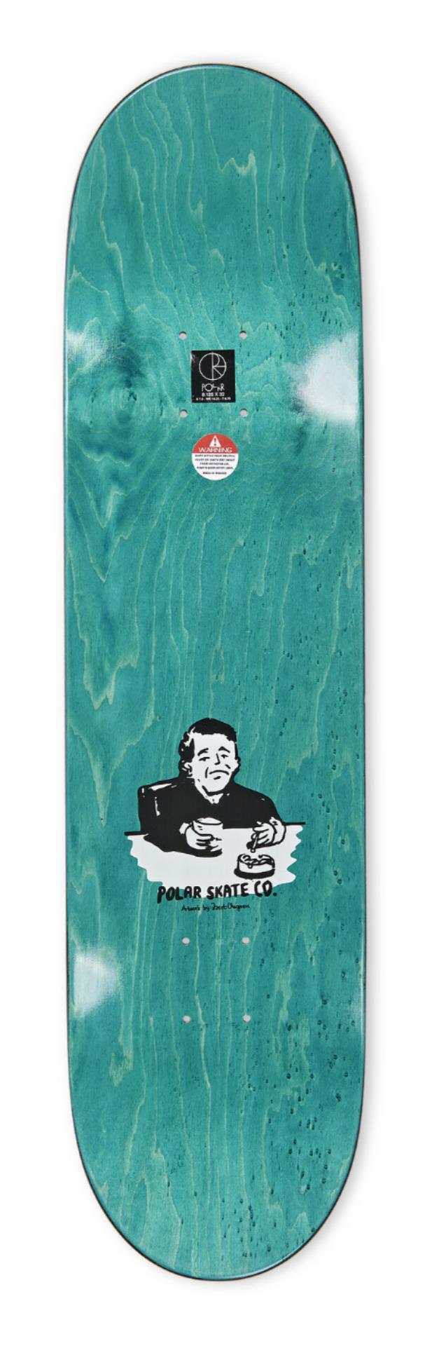 Polar Skateboard Deck Aaron Herrington Chain Smoker 8 5
