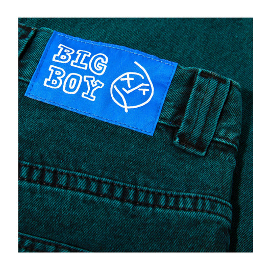 Polar Skate Co Pants Big Boy Jeans Teal Black Baggy