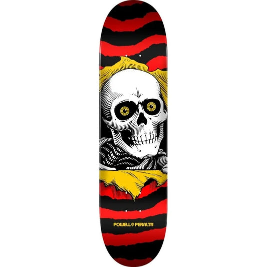 Powell Peralta Skateboard Deck Ripper Black/Red 7.75" Birch