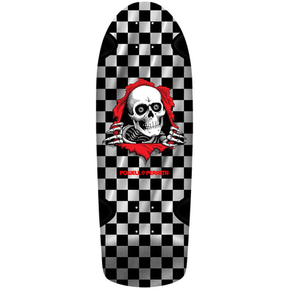 Powell Peralta Deck Ripper OG Checker Silver Foil 10" Reissue
