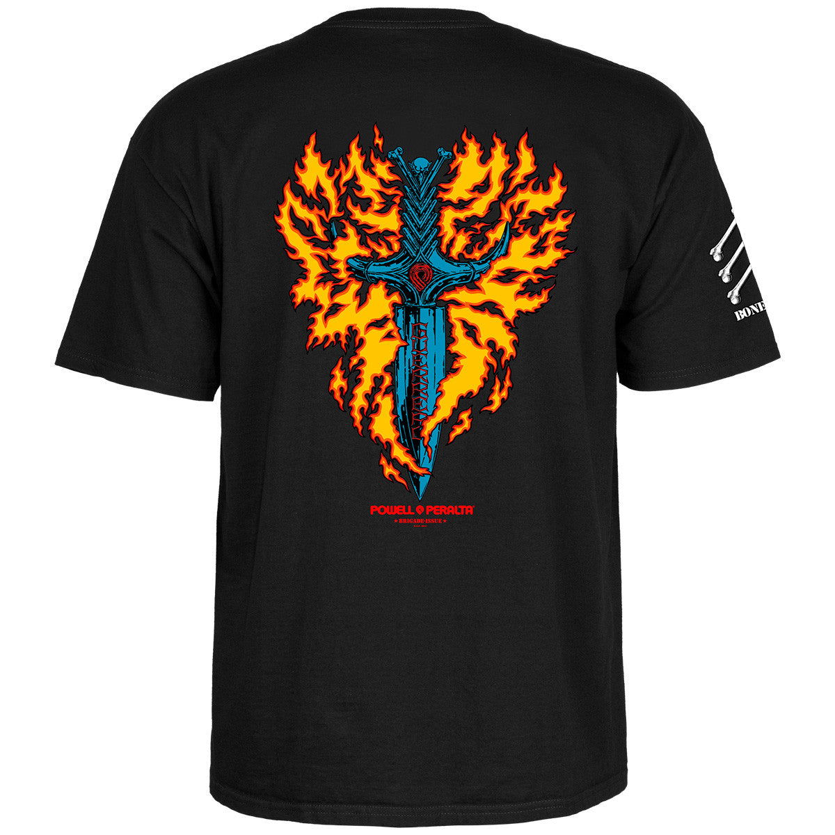 Powell Peralta Tee Tommy Guerrero Black Bones Brigade Reissue T-Shirt