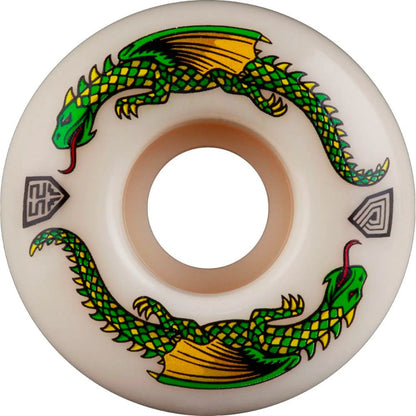 Powell Peralta Wheels Dragon Formula 54mm 93A Off White