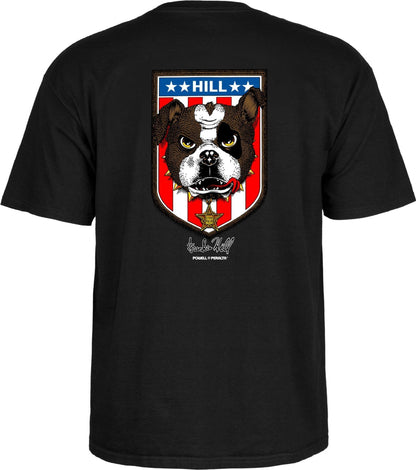 Powell Peralta Tee Frankie Hill Bulldog Black Reissue T-Shirt