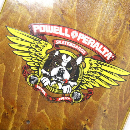 Powell Peralta Skateboard Deck Frankie Hill Bulldog Brown Stain 10" Reissue