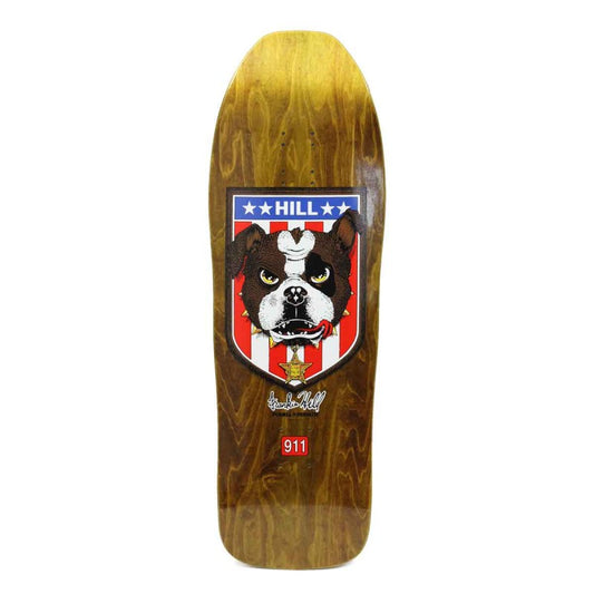 Powell Peralta Skateboard Deck Frankie Hill Bulldog Brown Stain 10" Reissue