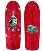 Powell Peralta Skateboard Deck Og Ray Rodriguez Skull Sword Red 10 Reissue