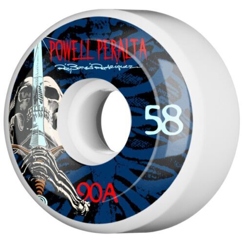 Powell Peralta Skateboard Wheels Ray Rodriguez Skull Sword 58Mm 90A Reissue
