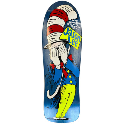 Prime Skateboard Deck Jason Lee Cat In The Hat 9.75" Signed 45/50 Reissue