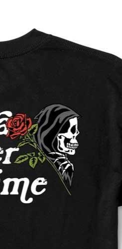 Primitive Tee Matter Of Time Black Skateboard T Shirt