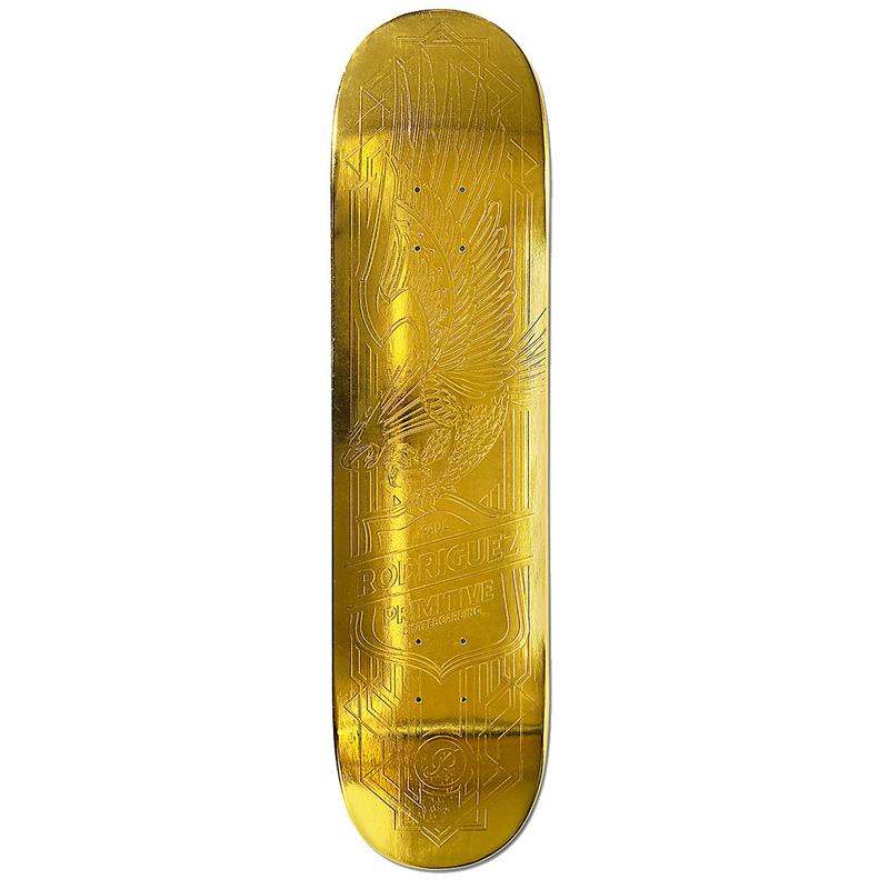 Primitive Skateboard Deck Prod Gold Foil Eagle 8 Paul Rodriguez