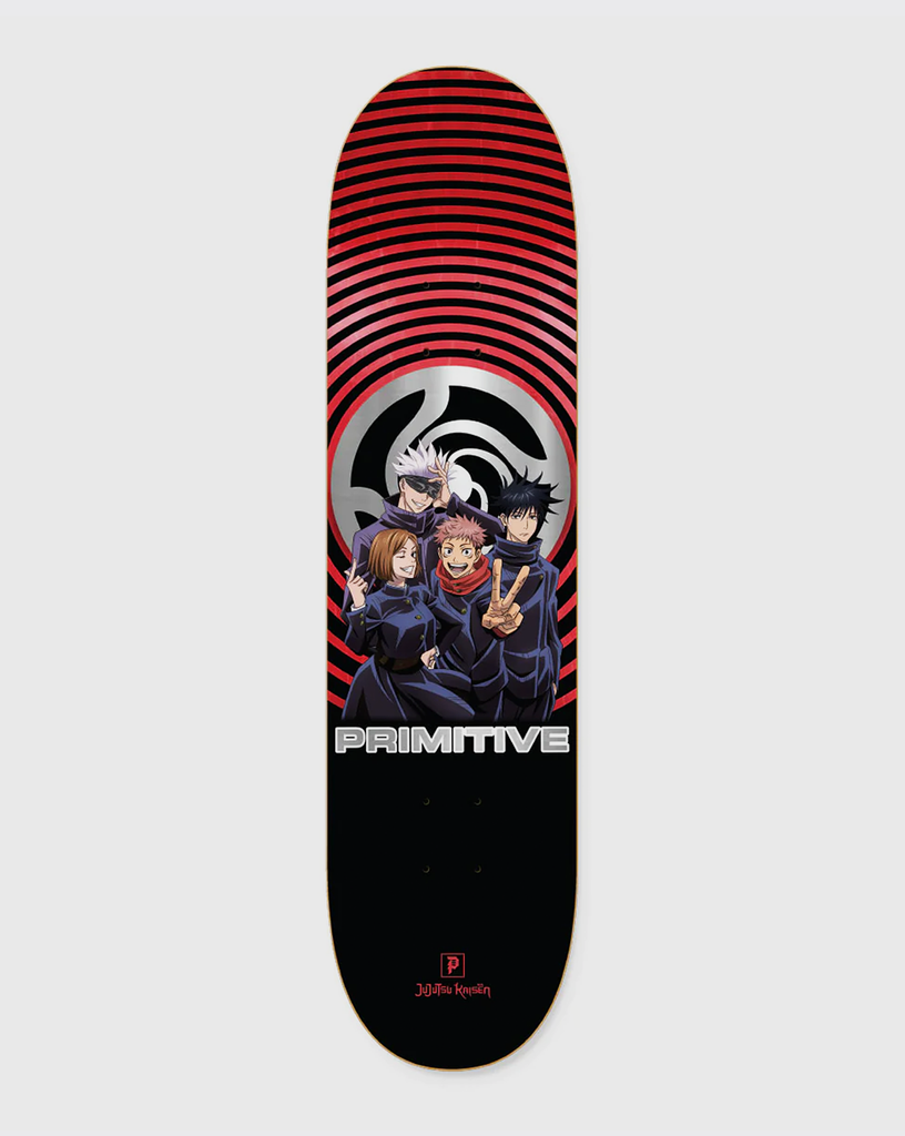 Primitive Skateboard Deck x Jujutsu Kaisen United Team 8"