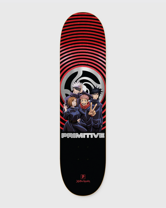 Primitive Skateboard Deck x Jujutsu Kaisen United Team 8"